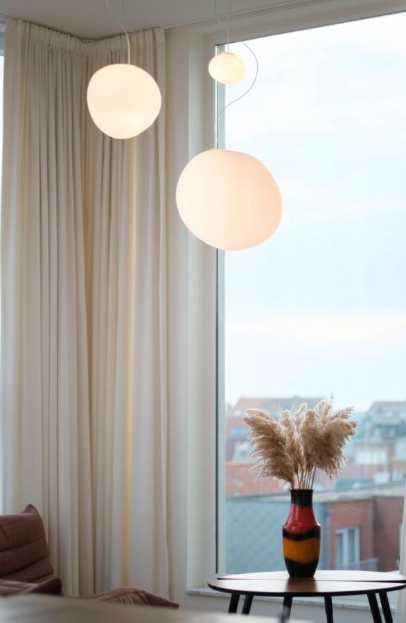 Apartament Stijlvolle En Lichtrijke Design Penthouse Met Prachtig Uitzicht Te Wenduine De Haan Zewnętrze zdjęcie