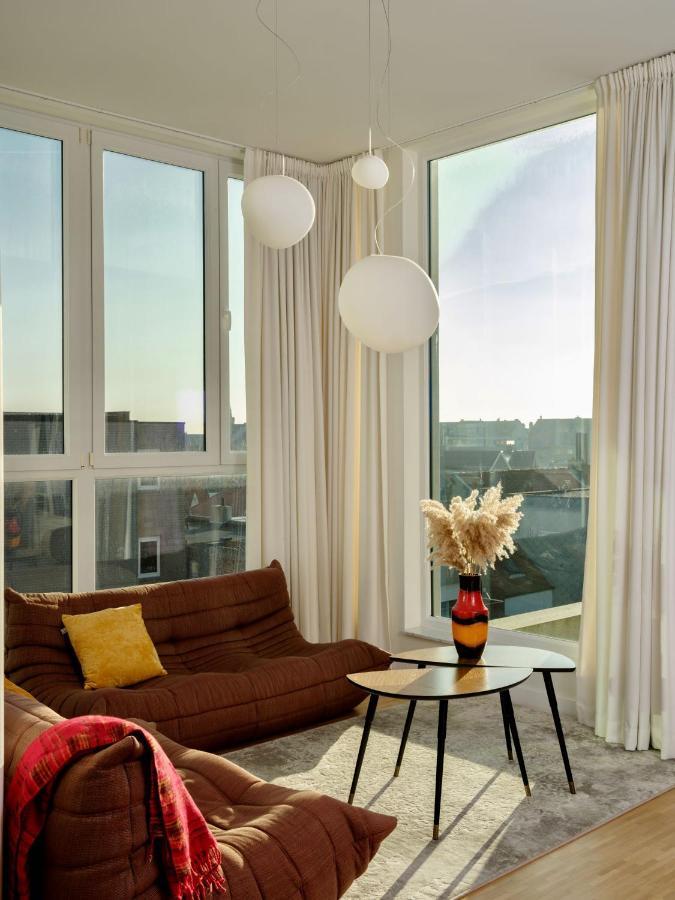 Apartament Stijlvolle En Lichtrijke Design Penthouse Met Prachtig Uitzicht Te Wenduine De Haan Zewnętrze zdjęcie